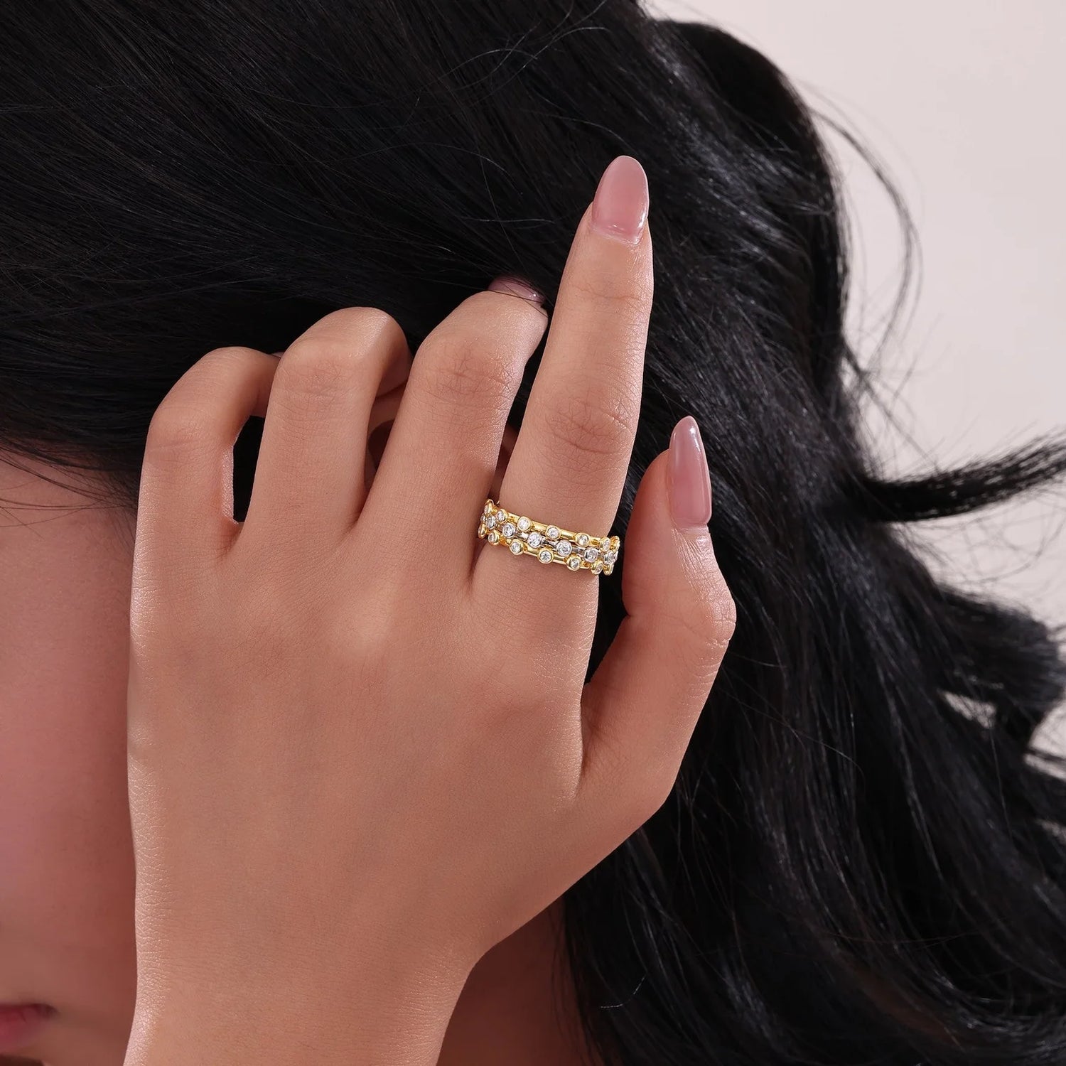 Bezel-Set Ring *STACK*