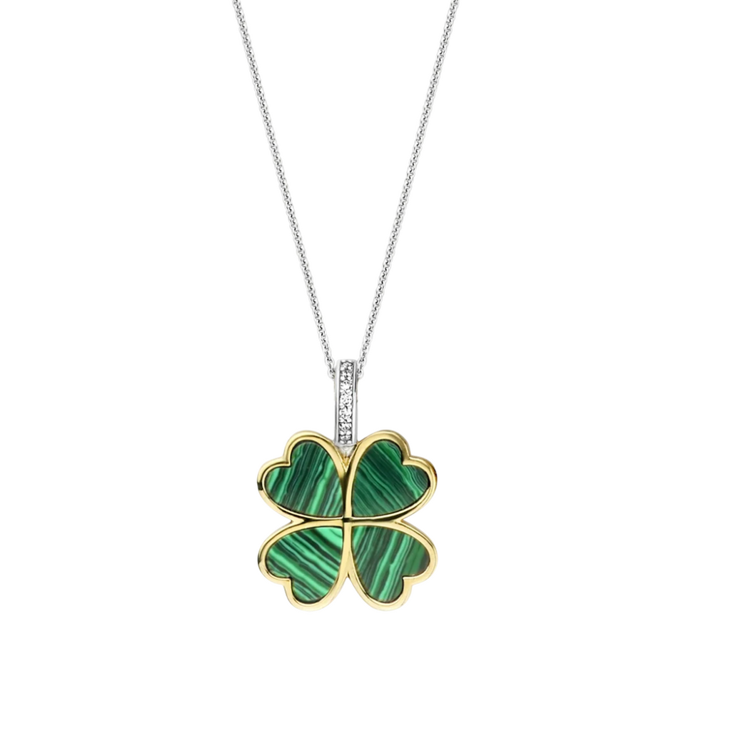 Shop Green Four Leaf Clover Necklace For Women with great