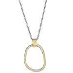 Dusted Carabiner Necklace