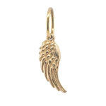 Tiny Feathered Wing Charm