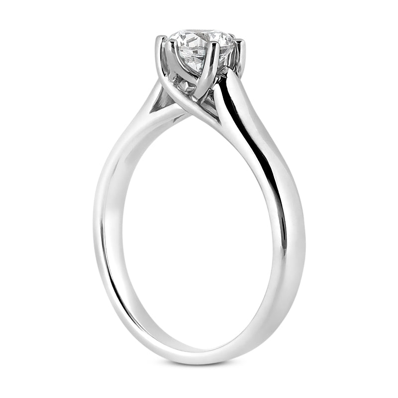 6 Prong Solitaire Engagement Ring