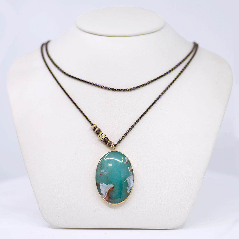 Aquaprase Convertible Necklace K Novinger Jewelry
