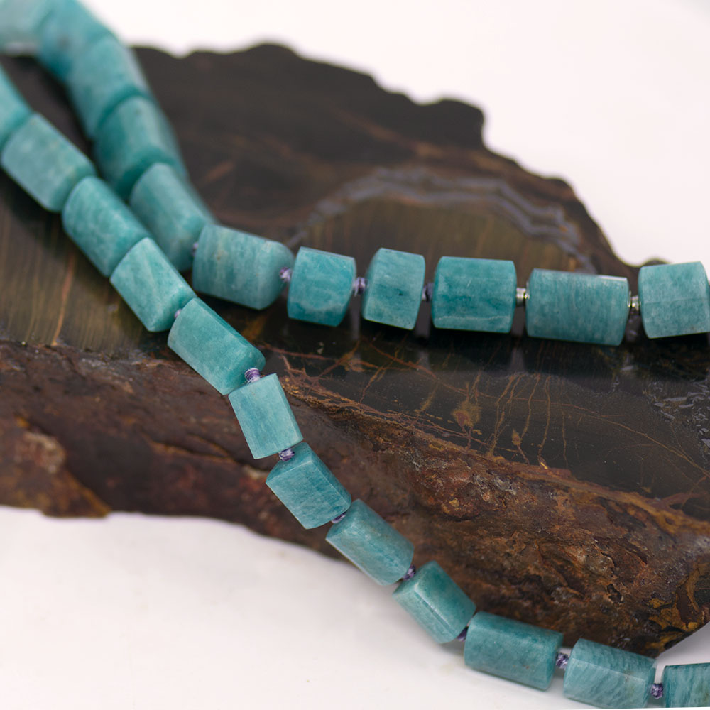 Amazonite Vario Clasp Necklace