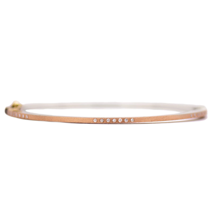 Rene Escobar Diamond Bangle Bracelet