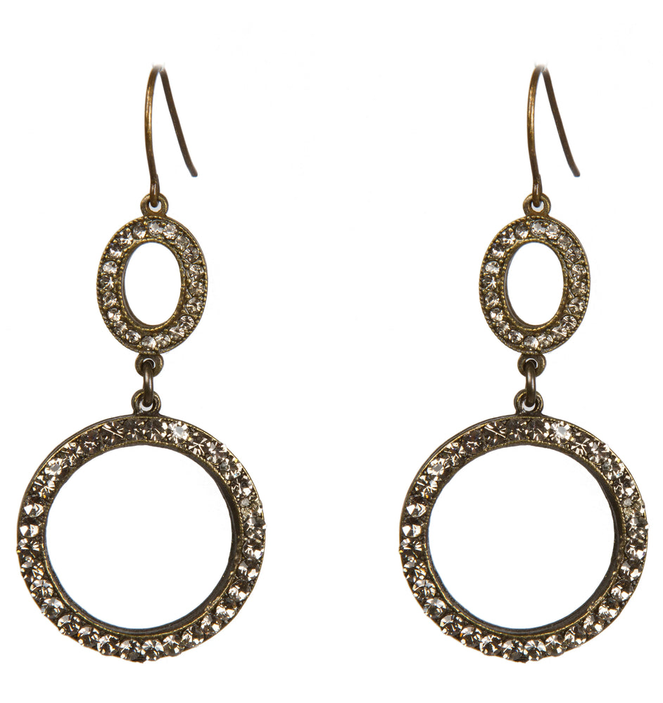 Double Circle Earrings