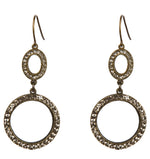 Double Circle Earrings