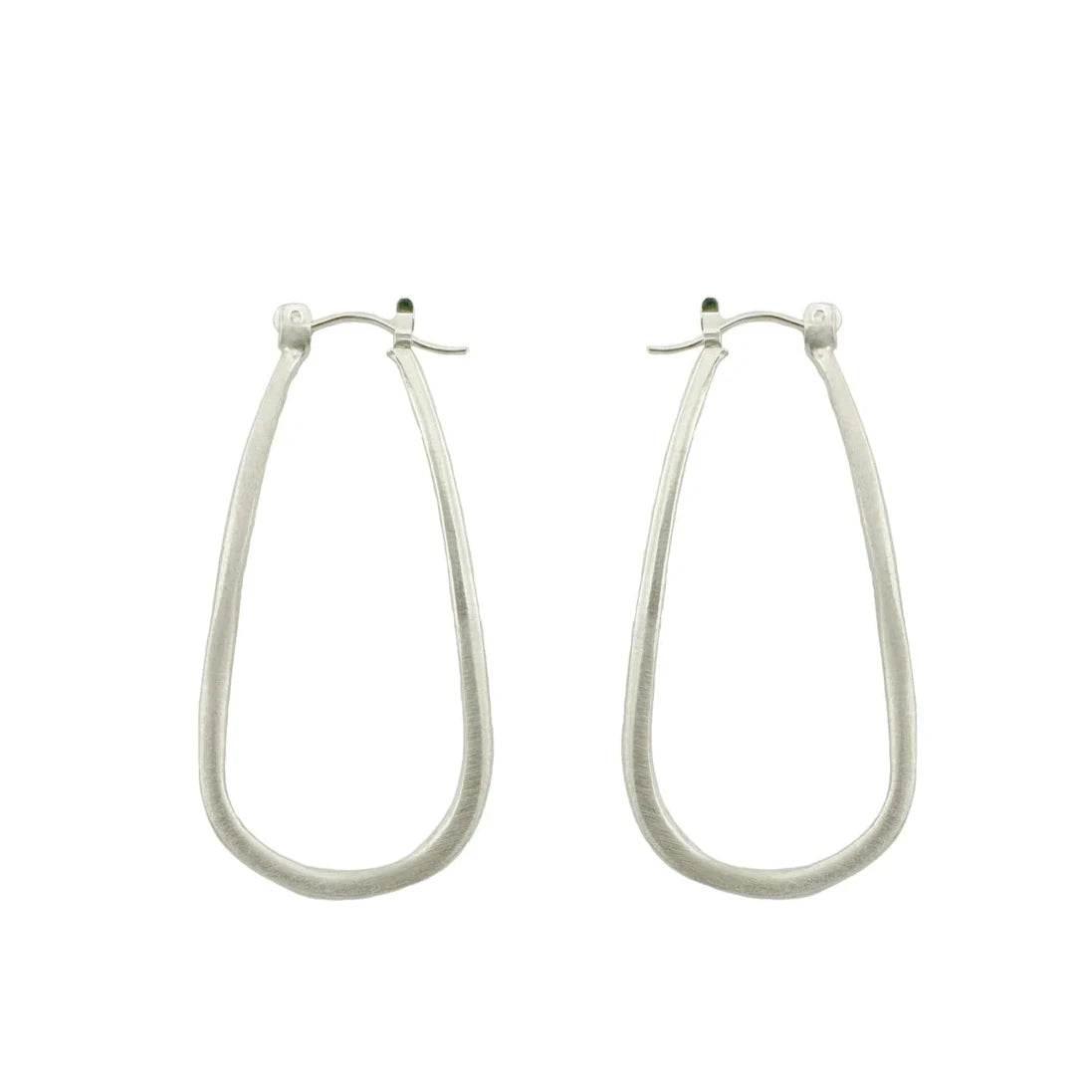 Oval Hoop Earrings
