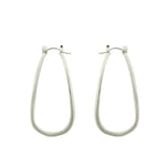 Oval Hoop Earrings