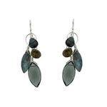 Labradorite, Kyanite & Topaz Earrings
