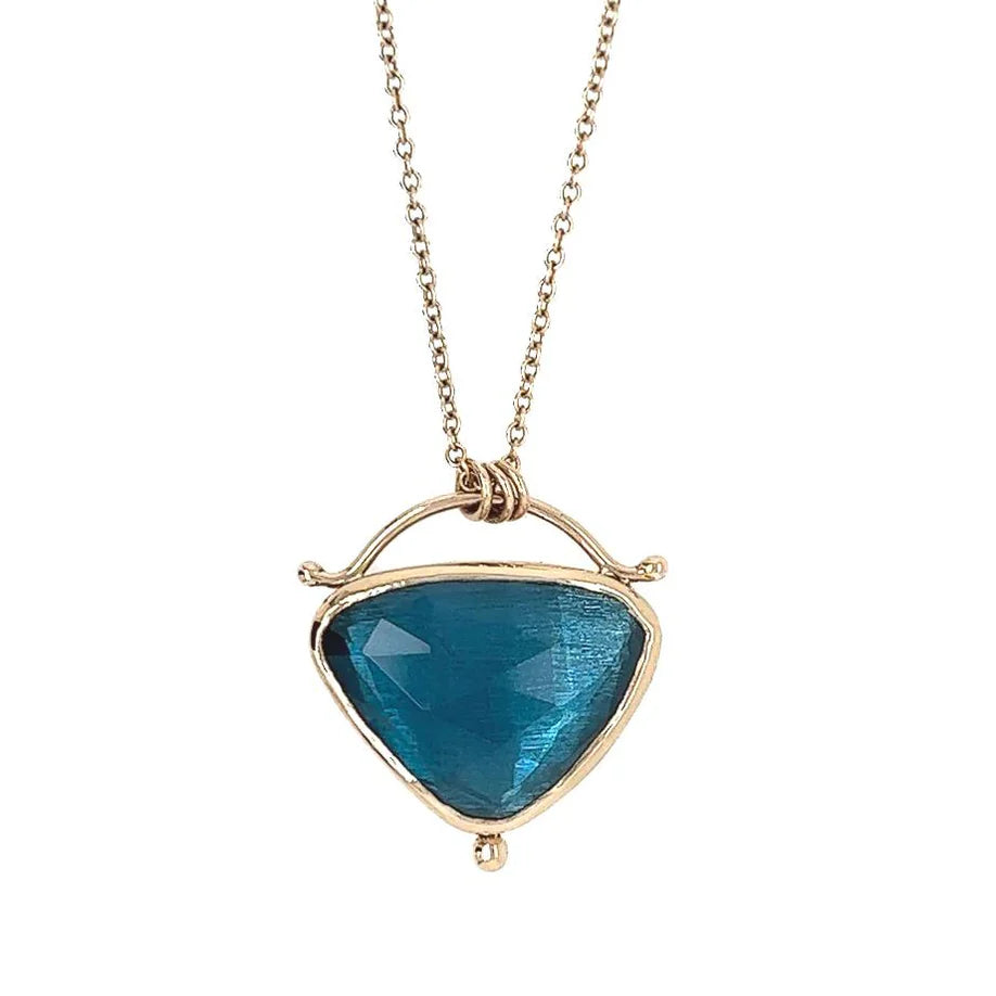 London Blue Topaz Necklace