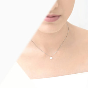 "Petitie Curl" Dot Necklace