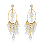 Moonstone Chandelier Earrings