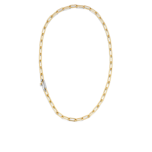 Golden Paperclip Necklace