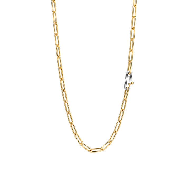 Golden Paperclip Necklace