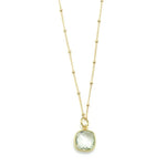 Green Amethyst Necklace