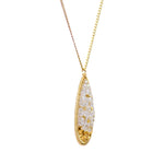 Golden Crystal Necklace