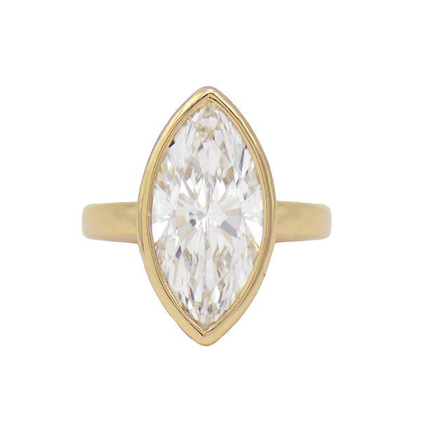 Marquise Solitaire Ring