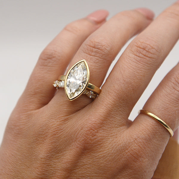 Marquise Solitaire Ring