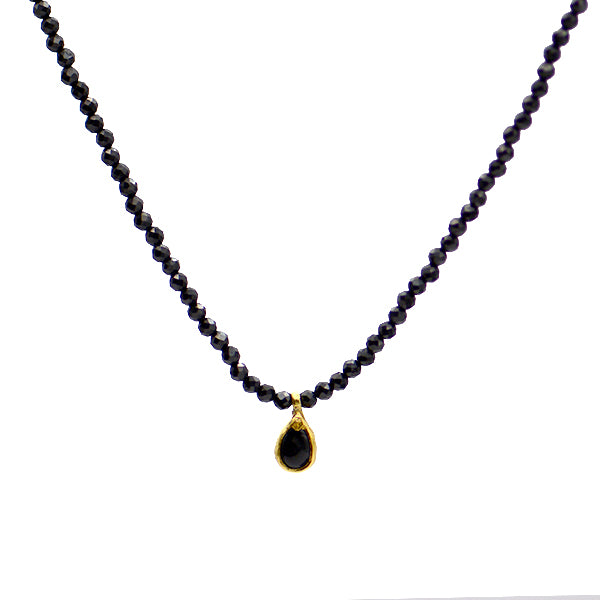 Black Spinel Necklace