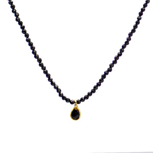 Black Spinel Necklace