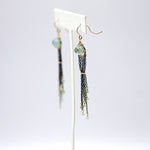 Green Quartz Earrings