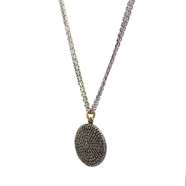 Black Diamond Multi-Chain Necklace