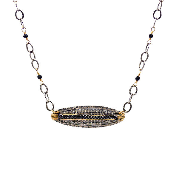 Spinel & Diamond Necklace