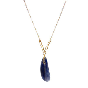 Sapphire & Diamond Necklace