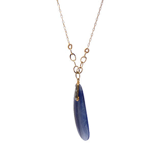 Sapphire & Diamond Necklace