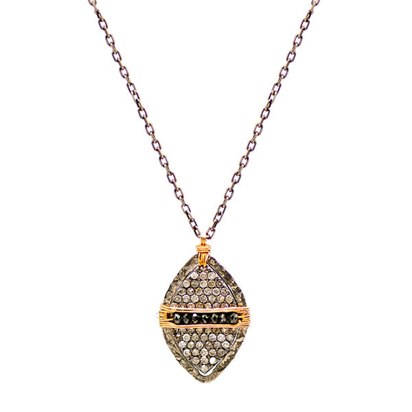 Pavé Diamond Pendant Necklace