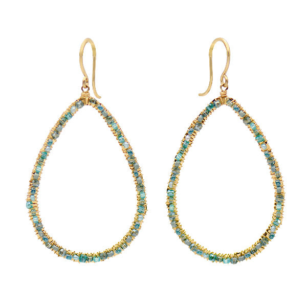 Spring Mix Swarovski Drop Earrings