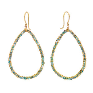 Spring Mix Swarovski Drop Earrings