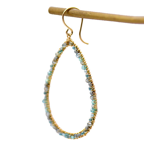 Spring Mix Crystal Drop Earrings