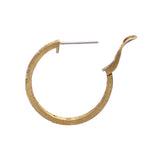 Large Diamond Confetti Hoop Earrings