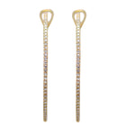 Inside-Out Diamond Hoop Earrings