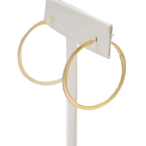 Inside-Out Diamond Hoop Earrings
