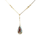 Labradorite Lariat Necklace