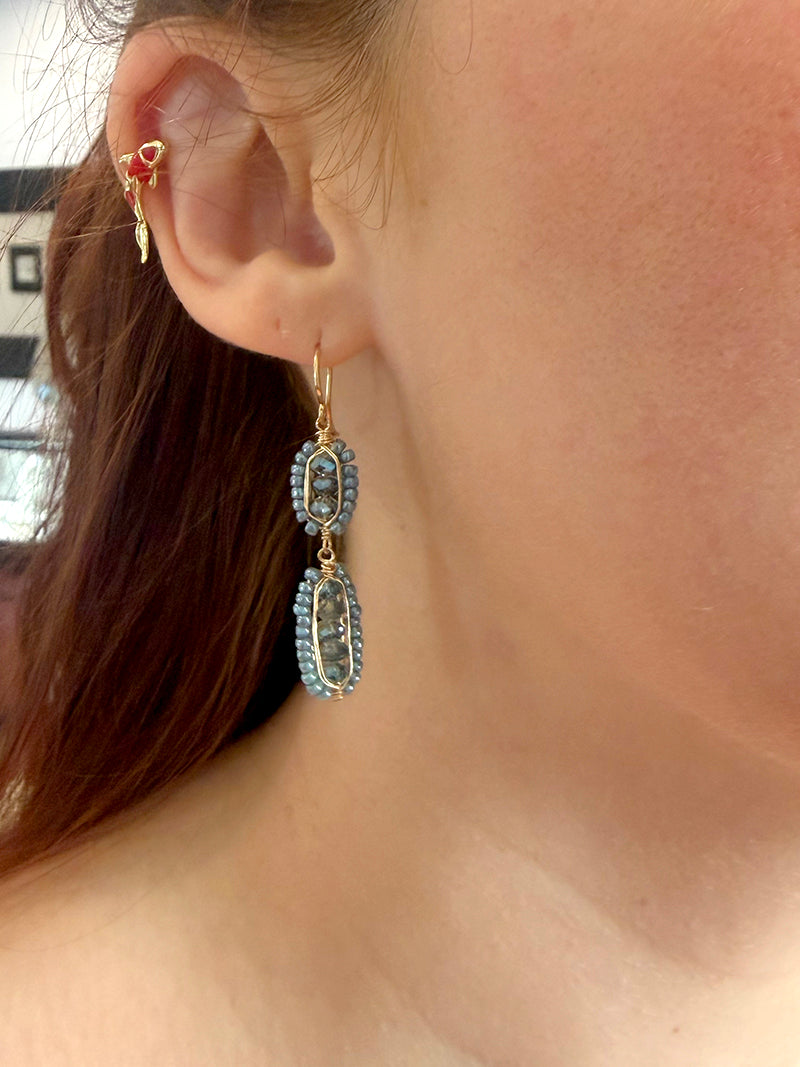 "Breezy Mix" Drop Earrings