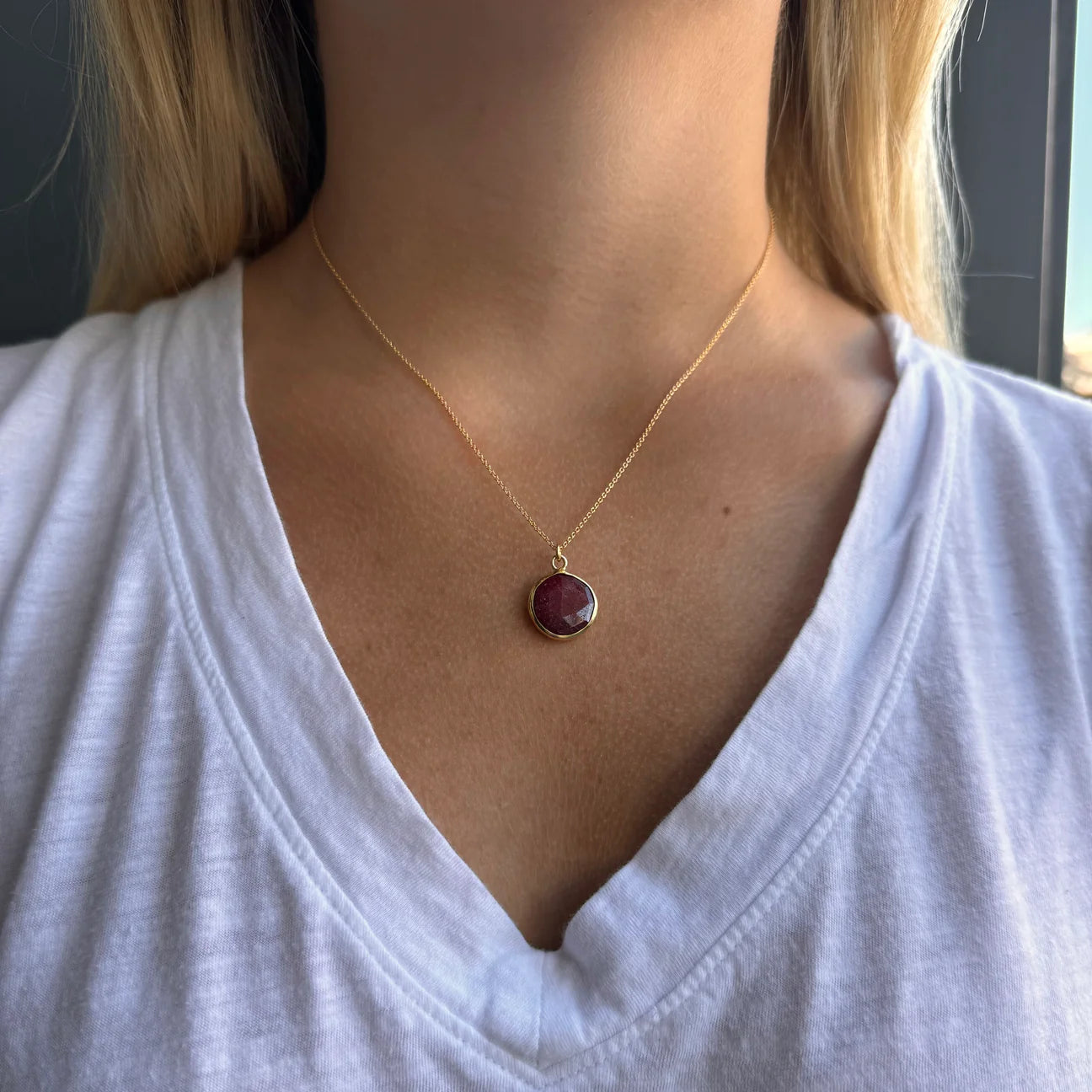 Ruby Necklace