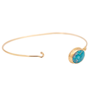 White Water Turquoise Bracelet