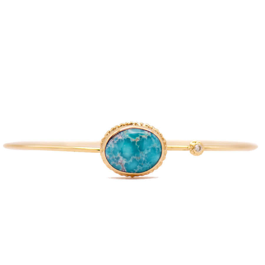 White Water Turquoise Bracelet