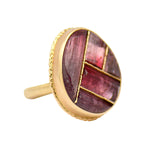 Mosaic Tourmaline Ring