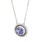 Tanzanite & Diamond Necklace