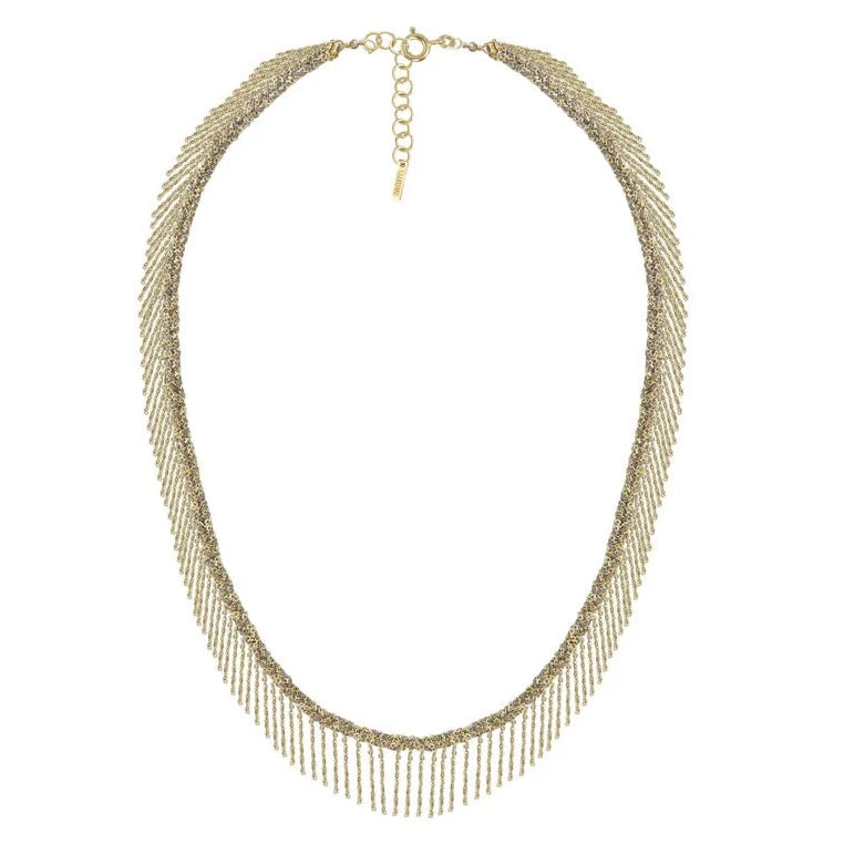 Short Fringe Necklace