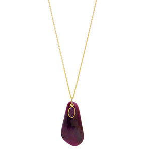 Ruby & Sapphire Necklace