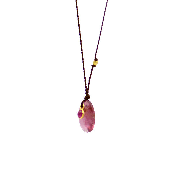 Tourmaline & Ruby Necklace
