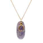 Iolite & Spinel Necklace