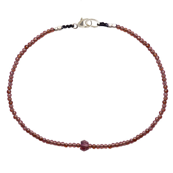 Garnet & Tourmlaine Bracelet