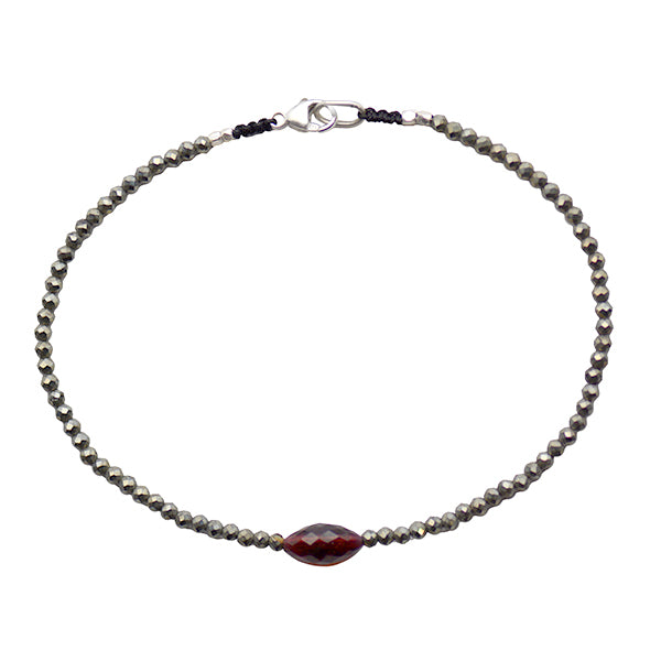 Pyrite & Tourmaline Bracelet