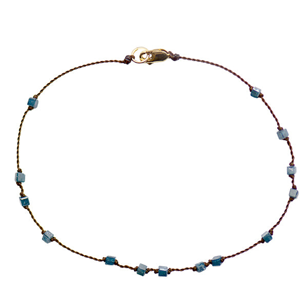 Teal Diamond Bracelet